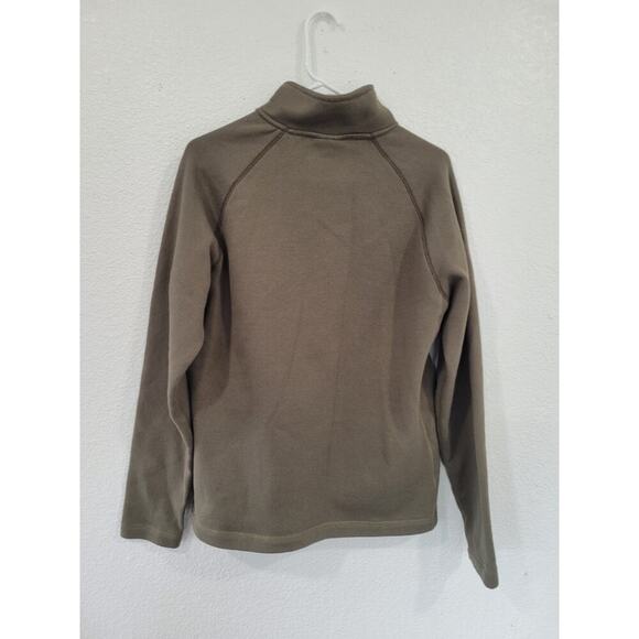 REI Men's Green Quarter Zip Sweatshirt Pullover size Medium #15 - Picture 2 of 5